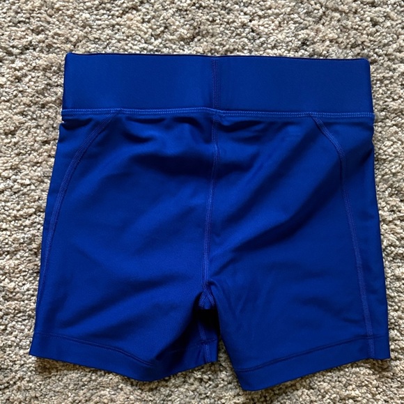 Under Armour Royal Blue Compression Shorts - Picture 2 of 4